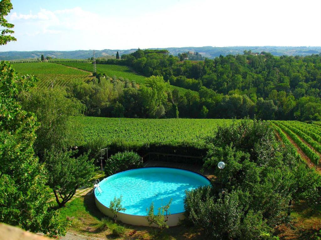 Peaceful Holiday Home With Pool In Montefiridolfi Italy Exterior photo